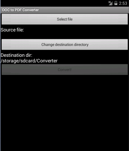 DjVU to PDF converter截图1