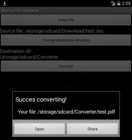 DjVU to PDF converter截图2