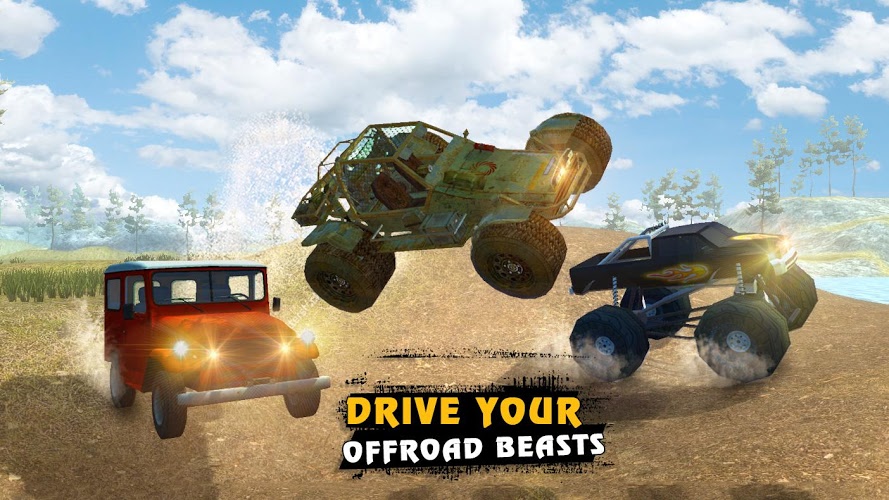 4x4 Offroad Racing Legends 3D截图4