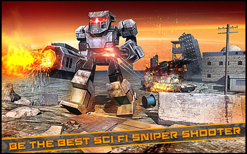 Sniper Battle Robots截图3