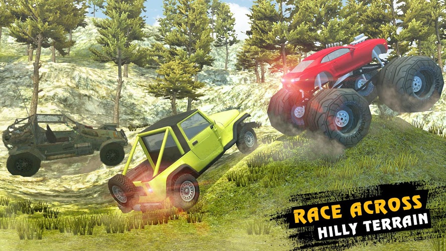 4x4 Offroad Racing Legends 3D截图2