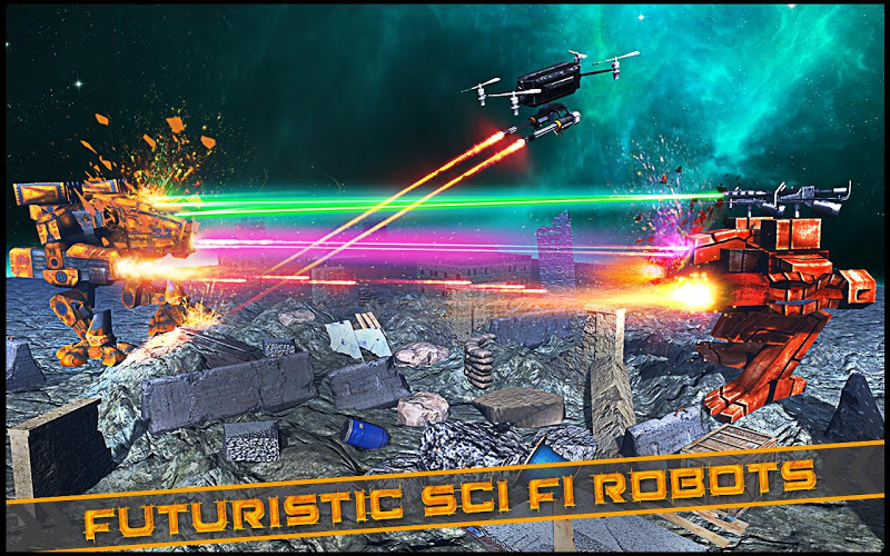 Sniper Battle Robots截图4