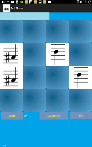 Memory Game Music Notes截图2