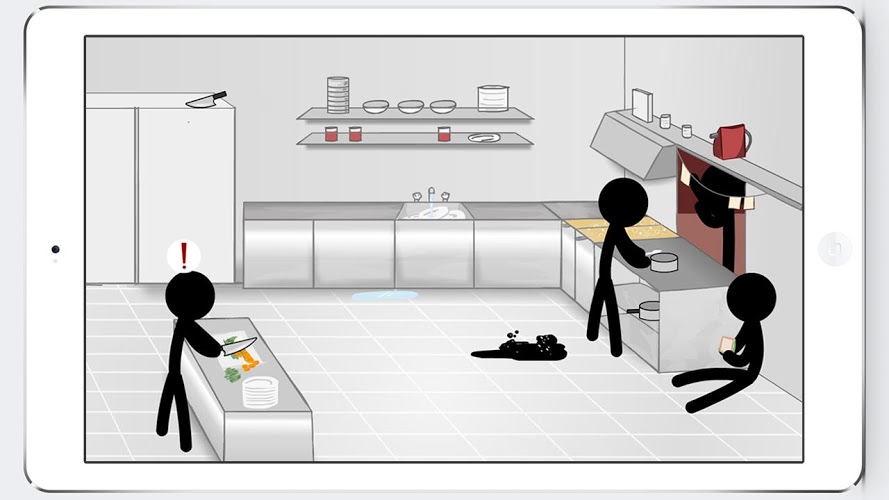 Stickman Death Kitchen截图3