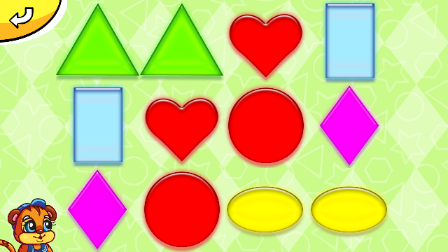 Learn shapes games for kids截图2