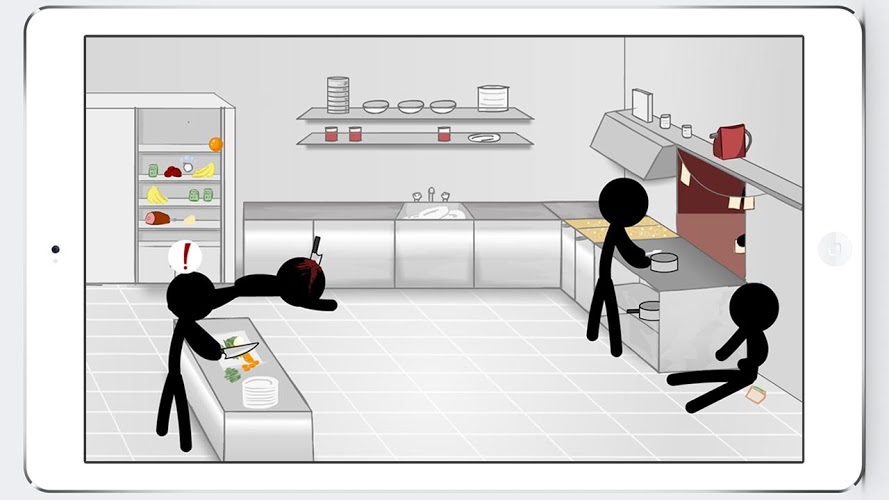 Stickman Death Kitchen截图5