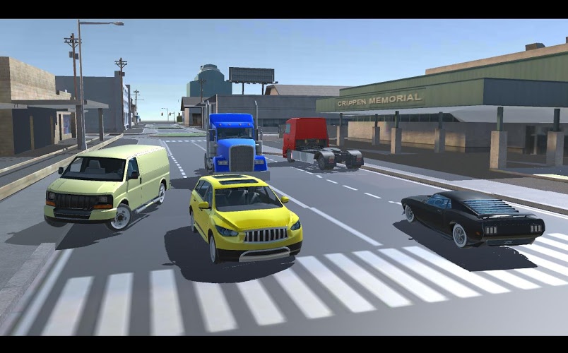 Mad Taxi Simulator Racing 2017截图1