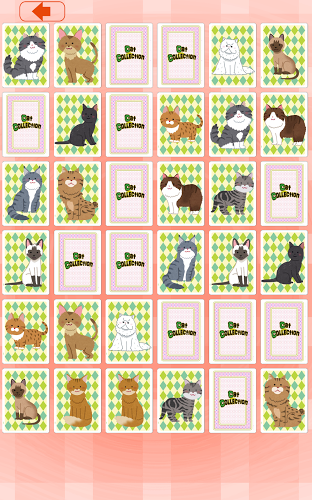 Cat Concentration (card game)截图5