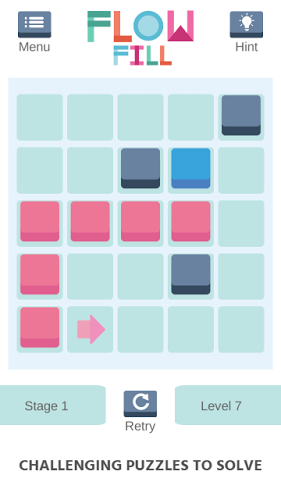 Flow Fill Puzzle截图1