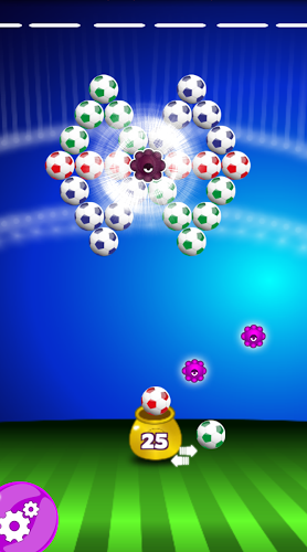 Soccer Bubble Shooter 2017截图2