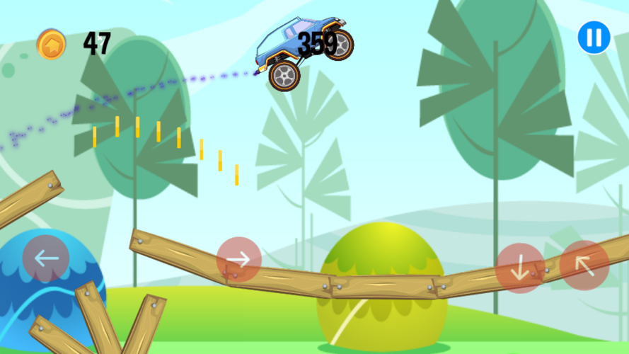 Monster Truck Hill Racing Game截图3