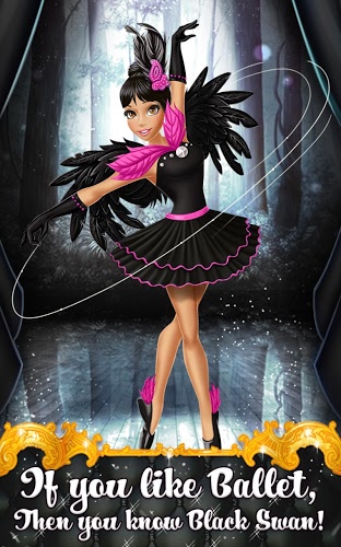 Black Swan Ballerina Dress Up截图1