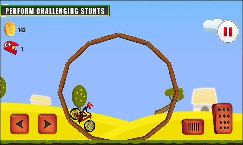 Crazy Mountain Bike Stunts Pro截图2