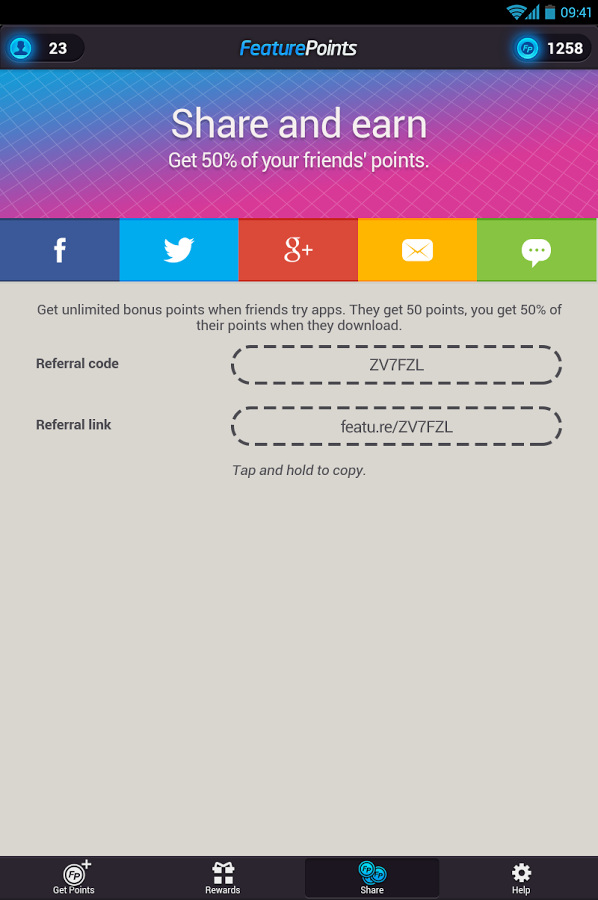 FeaturePoints: Free Gift Cards截图3