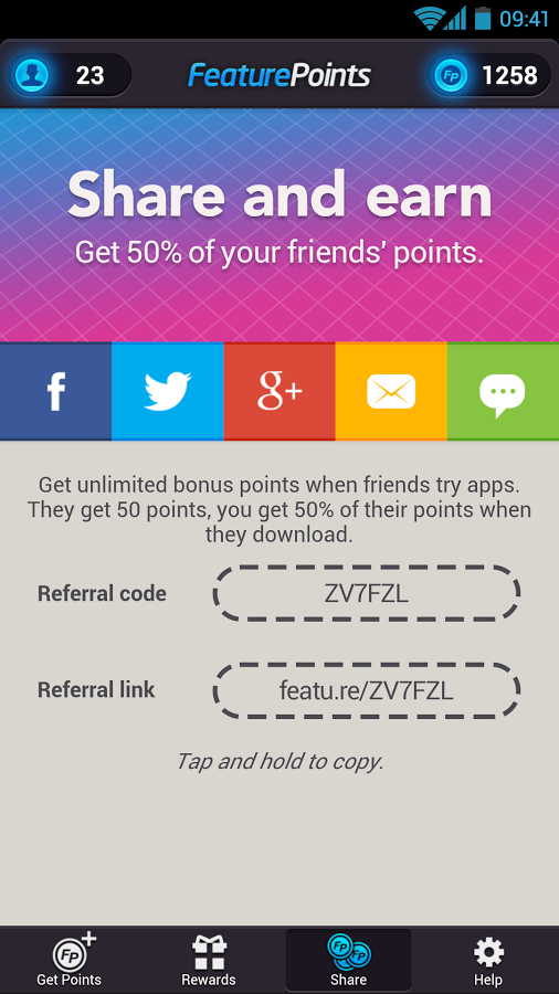 FeaturePoints: Free Gift Cards截图6