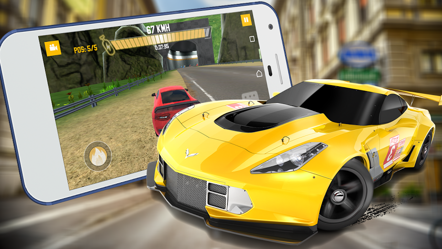 Airborne Fast Car Street Race截图4