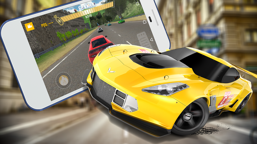 Airborne Fast Car Street Race截图5