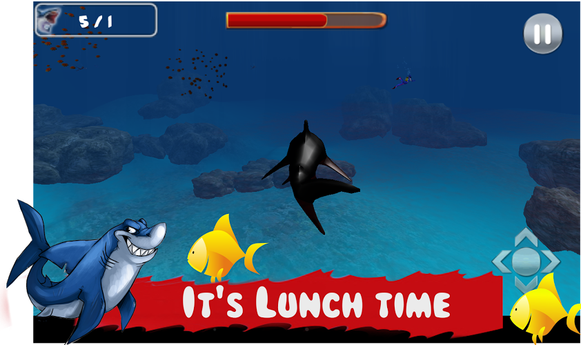 Hungry Shark Attack Simulation截图1