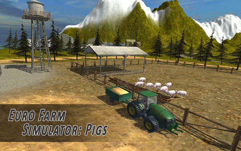 Euro Farm Simulator: Pigs截图1