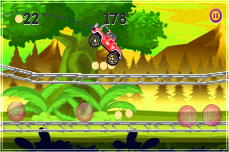 Hill Racing: climb racing jeep截图4