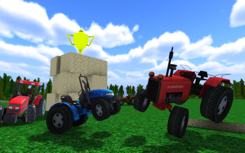 Toy Farming Tractor Battles 3D截图4