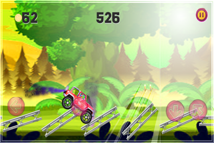 Hill Racing: climb racing jeep截图2