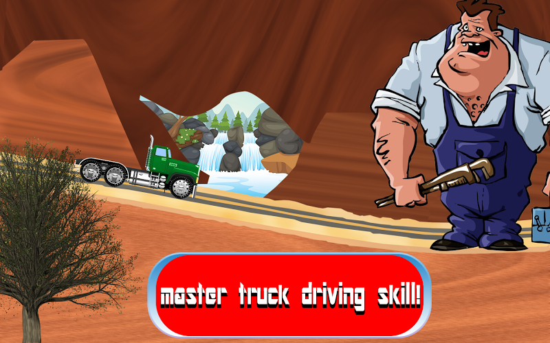 Truck Driver Hill Rcing截图3