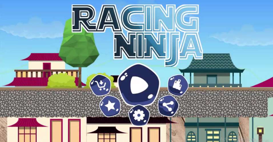 Racing Ninja Drive Climb hill截图1