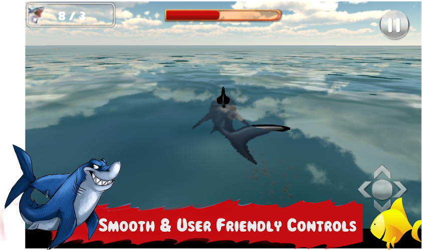 Hungry Shark Attack Simulation截图3