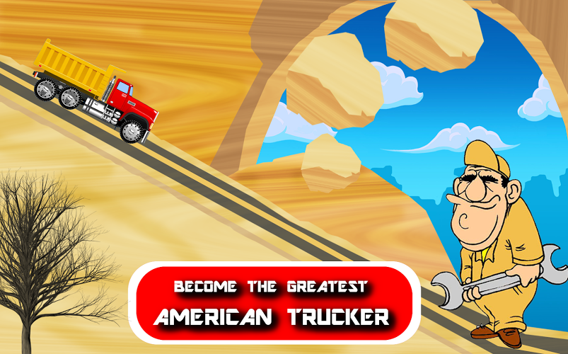 Truck Driver Hill Rcing截图1