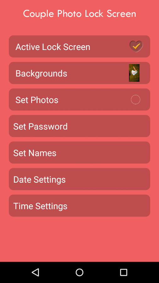 Couple Photo Lock Screen截图11