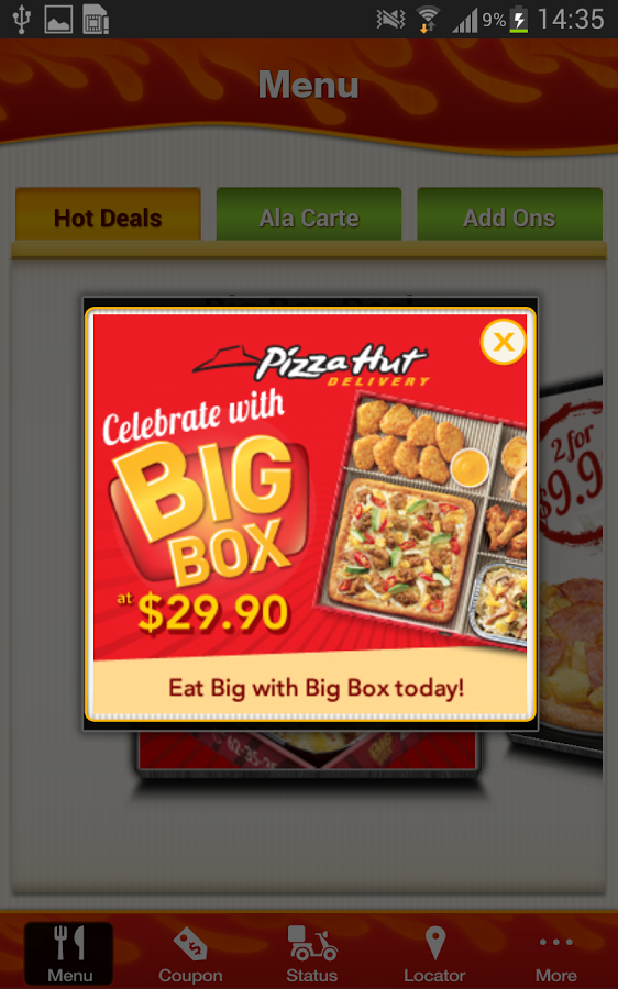 PizzaHut SG截图2