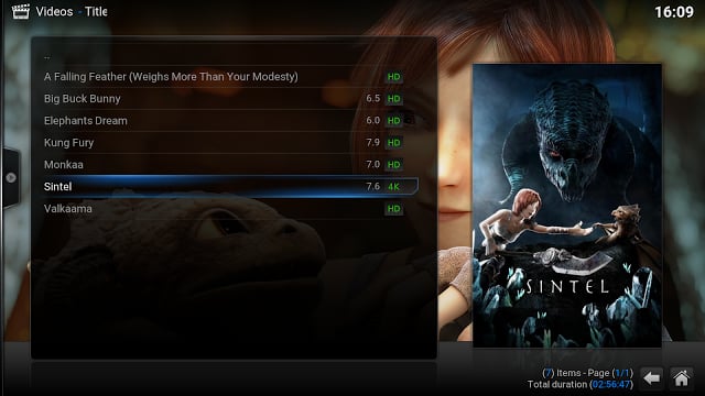 Kodi(原XBMC)截图4