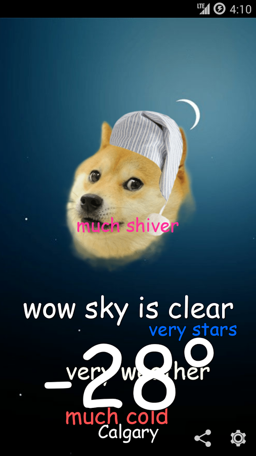 Doge天气:Weather Doge截图2