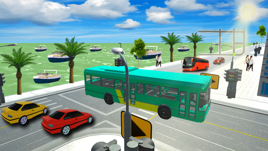 城市公共汽车模拟器截图4