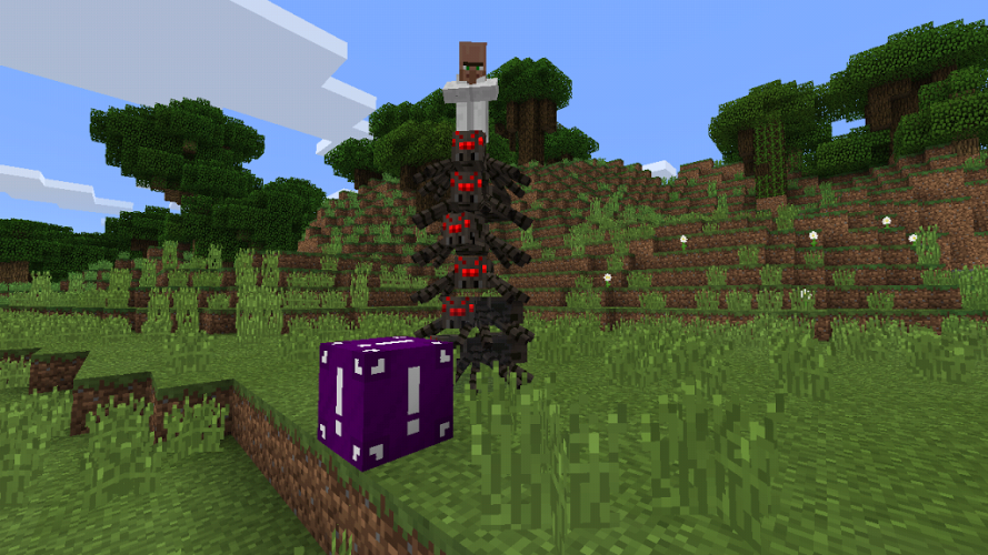 Lucky Purple Block for MCPE截图2