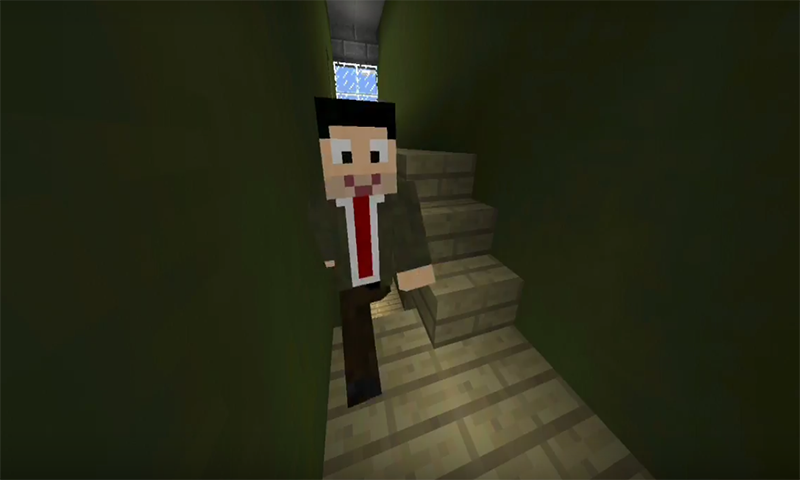 Mr-Bean Run for Minecraft USA截图5