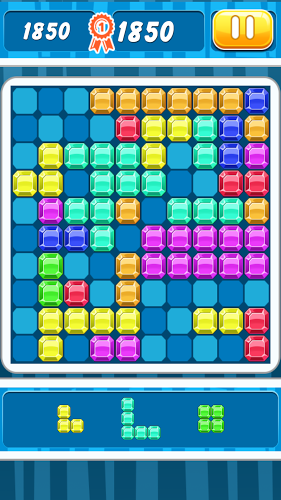 Block Hexa Puzzle : Jewel 1010截图1