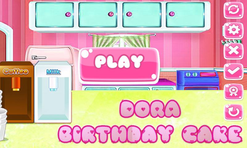 Little Dora Birthday Cake截图2