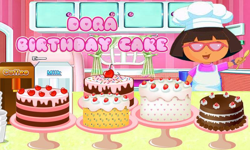 Little Dora Birthday Cake截图1