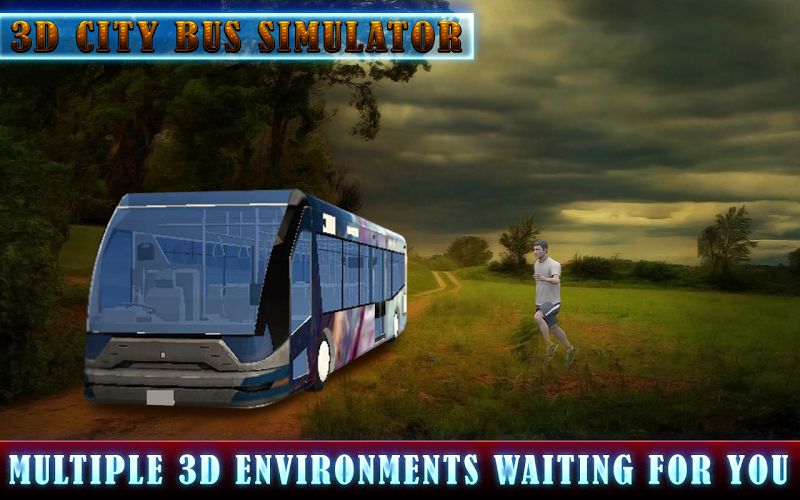 3D City Bus Simulator 2017截图3