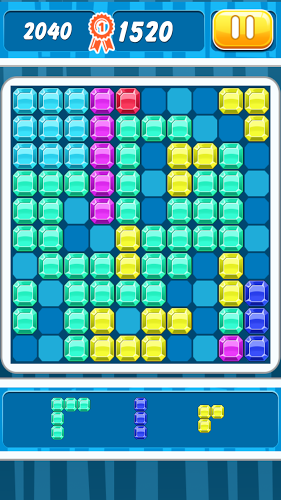 Block Hexa Puzzle : Jewel 1010截图4