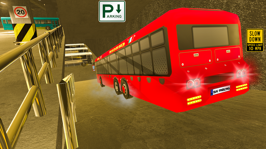 Coach Bus Parking Simulator 3D截图4