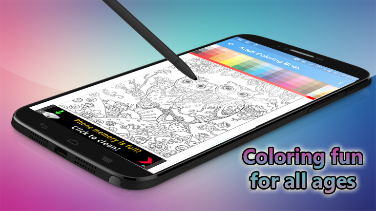 Adult Coloring Book FREE截图1