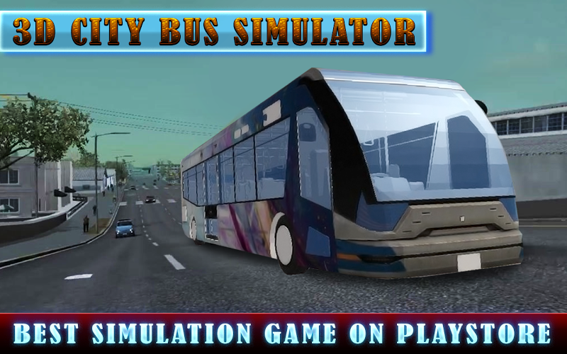 3D City Bus Simulator 2017截图5