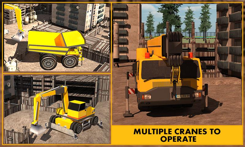 Construction Excavator Sim 3D截图3