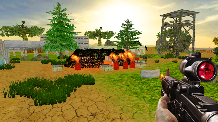 Well 3D Commando Forest War截图4