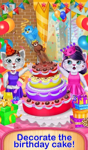 Cute Kitty Birthday截图4