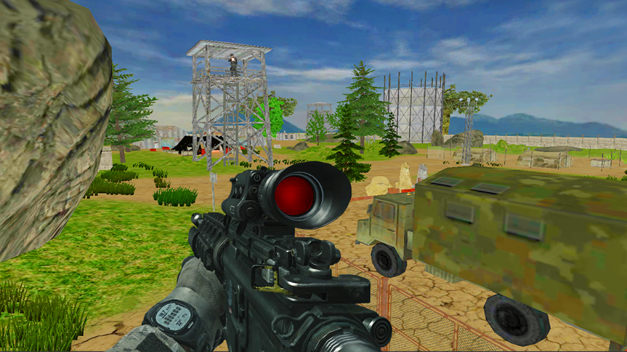 Well 3D Commando Forest War截图1