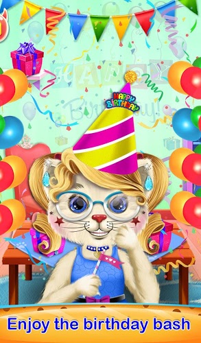 Cute Kitty Birthday截图2